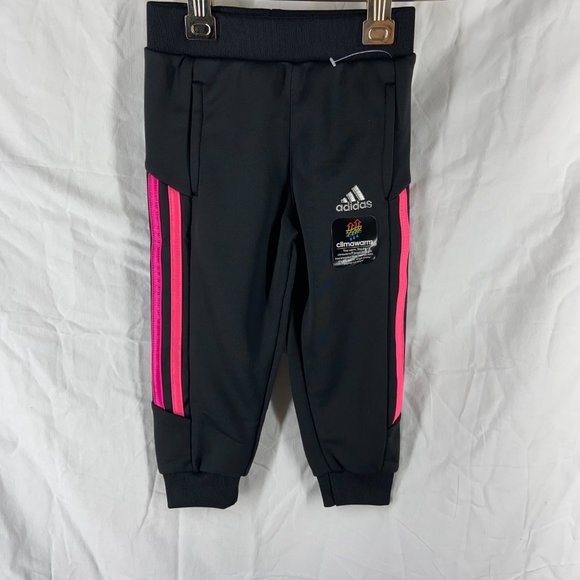 adidas Bottoms Adidas Climawarm Girls Black On The Field Training